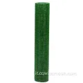 Mesh 25x25mm verde in vinile a filo rivestito